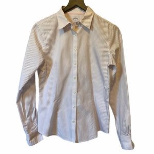 Brooks Brothers 1818 Fitted Button-Down Pinstripe 6